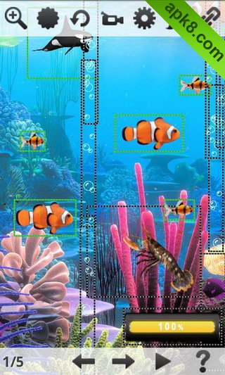 apk小游戏水族馆海葵动态壁纸安卓手机壁纸高清截图2