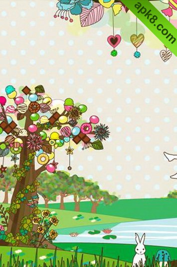 apk小游戏甜蜜树动态壁纸免费版安卓手机壁纸高清截图1