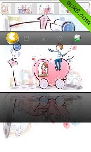 apk小游戏关于爱情精美卡通壁纸安卓手机壁纸高清截图3