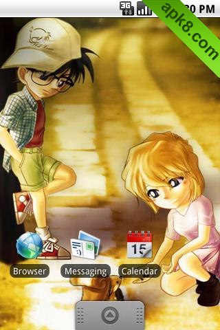 apk小游戏Detective Conan LW安卓手机壁纸高清截图2