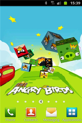 apk小游戏Angry Birds 3D Boxes安卓手机壁纸高清截图3