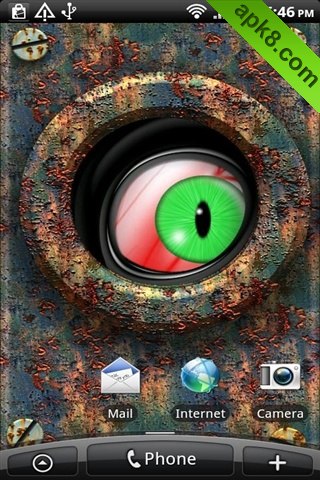 apk小游戏Monster Eye安卓手机壁纸高清截图2