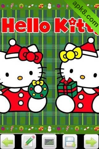 apk小游戏Hello Kitty 壁纸 4安卓手机壁纸高清截图3