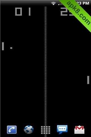 apk小游戏Pong表动态壁纸安卓手机壁纸高清截图1