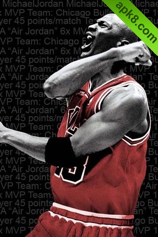 apk小游戏NBA巨星迈克尔乔丹壁纸安卓手机壁纸高清截图3