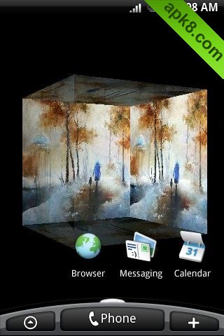 apk小游戏3D冬季油画安卓手机壁纸高清截图4