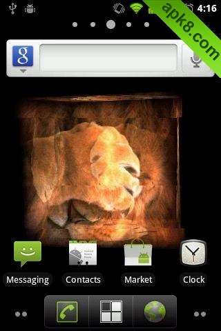 apk小游戏3D狮子安卓手机壁纸高清截图5