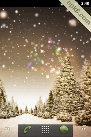 apk小游戏冬日雪景动态壁纸安卓手机壁纸高清截图3