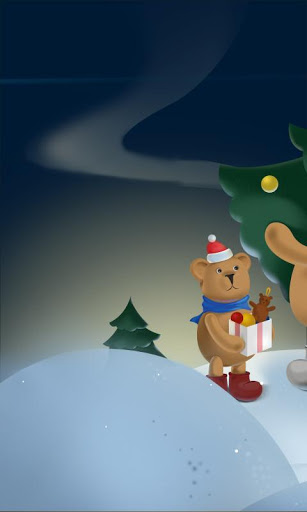 apk小游戏圣诞小熊动态壁纸安卓手机壁纸高清截图5