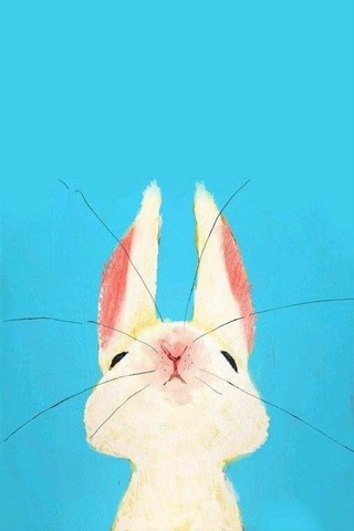 apk小游戏可爱兔子卡通图片安卓手机壁纸高清截图4