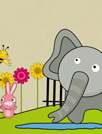 大象和小兔相遇GO主题