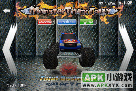 大脚车拉力赛：Monster Truck Rally