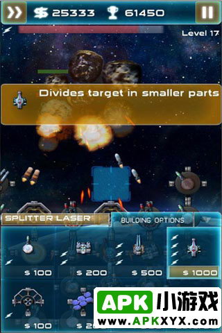 空间站塔防:Asteroid Tower Defense