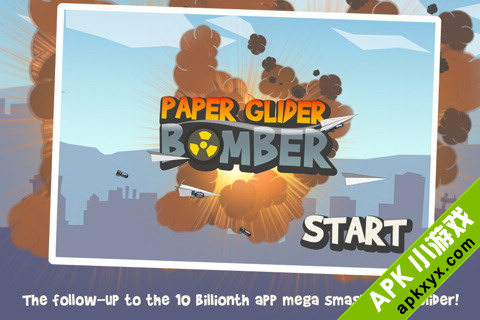 纸飞机之疯狂轰炸机:Paper Glider Bomber