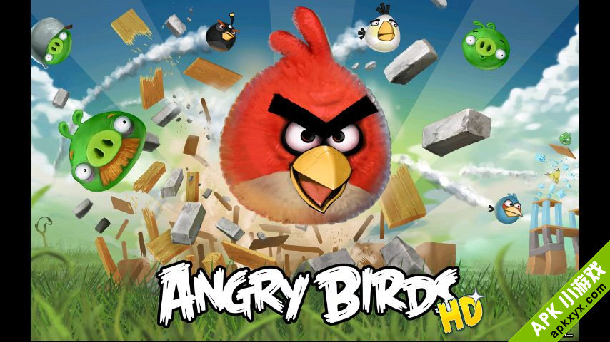 愤怒的小鸟高清版:Angry Birds HD