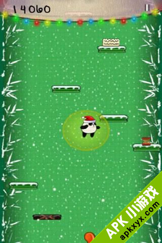 熊猫跳跳圣诞节版:panda jump christmas