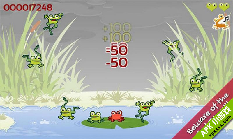 青蛙着陆:The Froggies Game