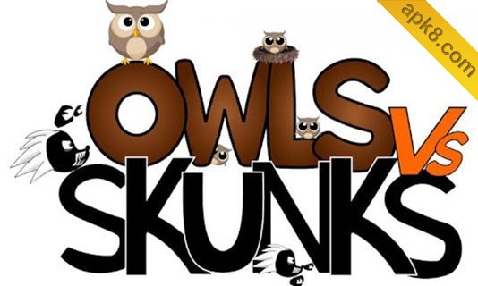 愤怒的猫头鹰:Smasher: Owls vs Skunks