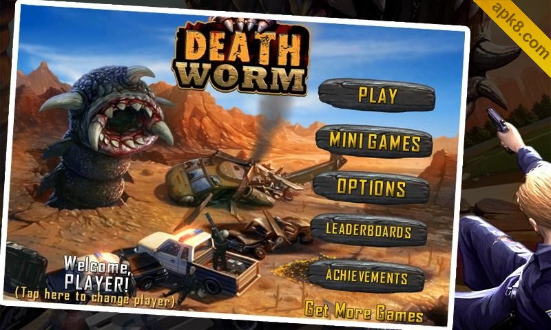 死亡战虫 平板游戏:Death Worm