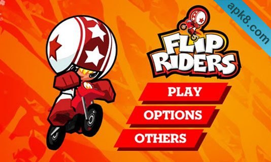 摩托车竞速游戏：Flip Riders