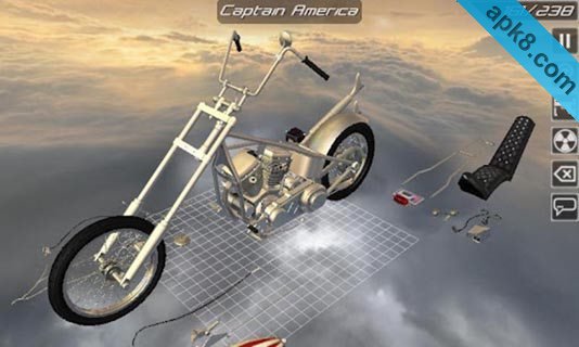 3D机车拆卸:Bike Disassembly 3D
