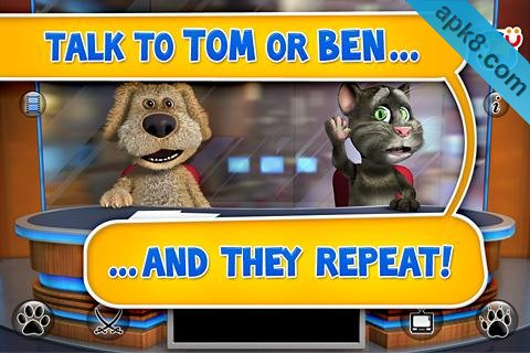 会说话的猫和狗播报新闻:Talking Tom & Ben News