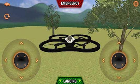 直升机飞行模拟器：ARDrone Sim