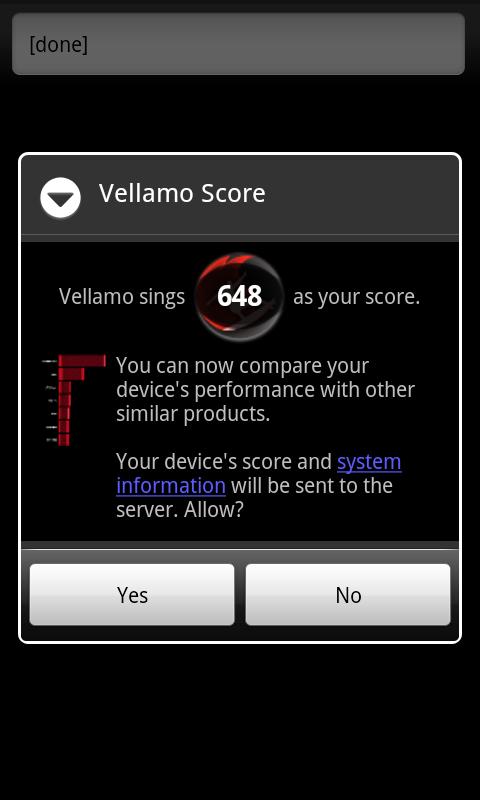 Vellamo网页基准