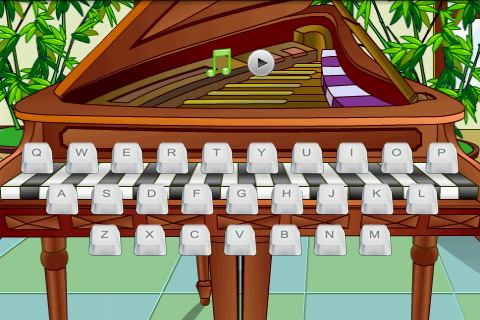 全键盘模拟钢琴