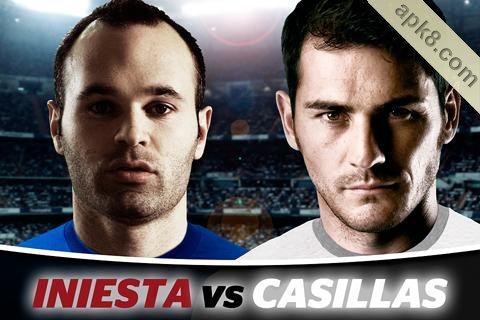 伊涅斯塔VS卡西利亞斯:Iniesta VS. Casillas