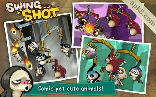 猴子也疯狂:Swing Shot