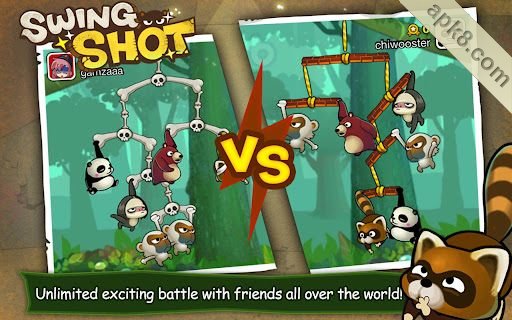 猴子也疯狂:Swing Shot