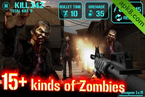 射杀僵尸:地狱门:Gun Zombie - Hell Gate