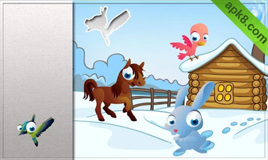 儿童高清动物拼图:Animal Puzzles for Toddlers HD