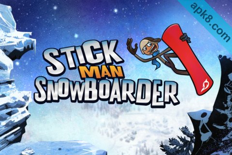 火柴人滑雪:Stickman Snowboarder