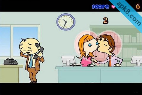 办公室偷吻:Office Lover Kiss
