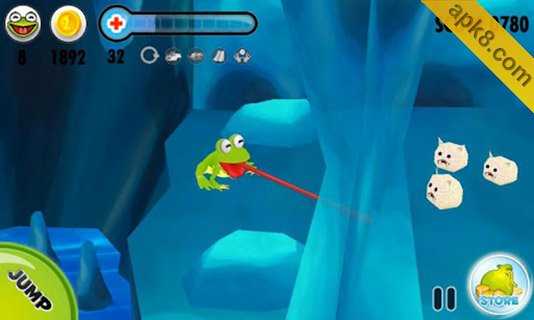 冰上青蛙:Frog on Ice