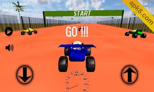 3D迷你跑车:3D Mini Car Racing HD