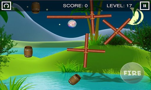 猴子桶：Monkey Barrel Game