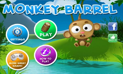 猴子桶：Monkey Barrel Game