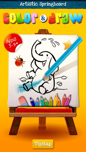 儿童色彩绘板 付费版：Color&Draw for kids phone ed