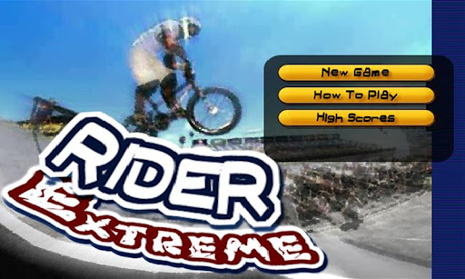 自行车表演赛:BMX Rider