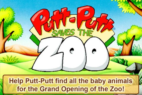 宝宝噗车噗车动物园(含数据包):Putt-Putt Saves The Zoo