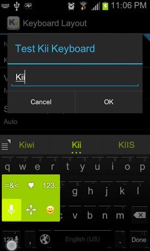 Kii键盘：Kii Keyboard