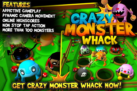 怪物也疯狂：Crazy Monster Whack