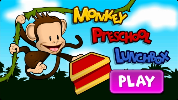 小猴子的幼儿园午饭盒