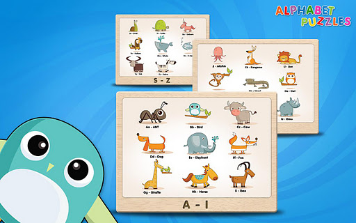 ABC幼教拼图HD版—识动物