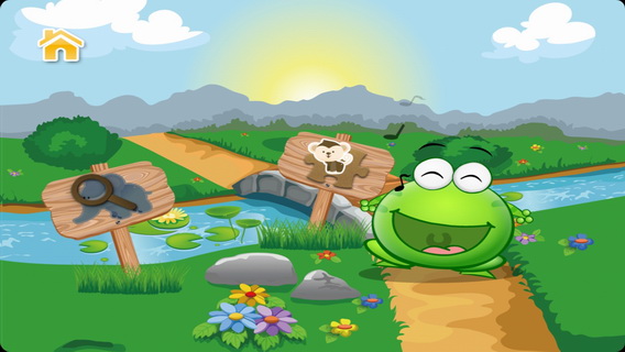 绿豆蛙拼图找茬游戏