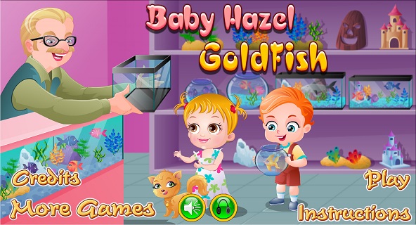 宝宝钓金鱼：Baby Hazel Gold Fish