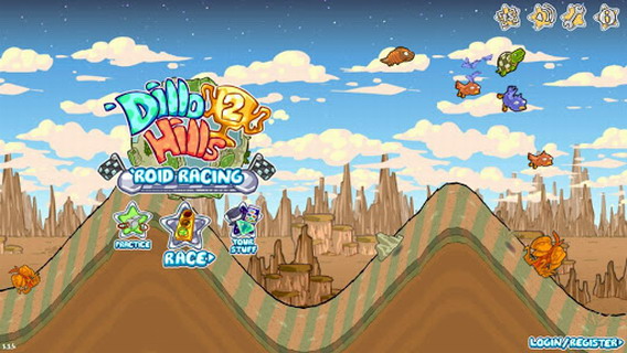 恐龙赛跑:Dillo Hills 2: \\\'Roid Racing